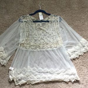 Lace tunic